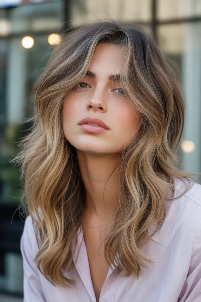 22. Shaggy Long Hair with Layers