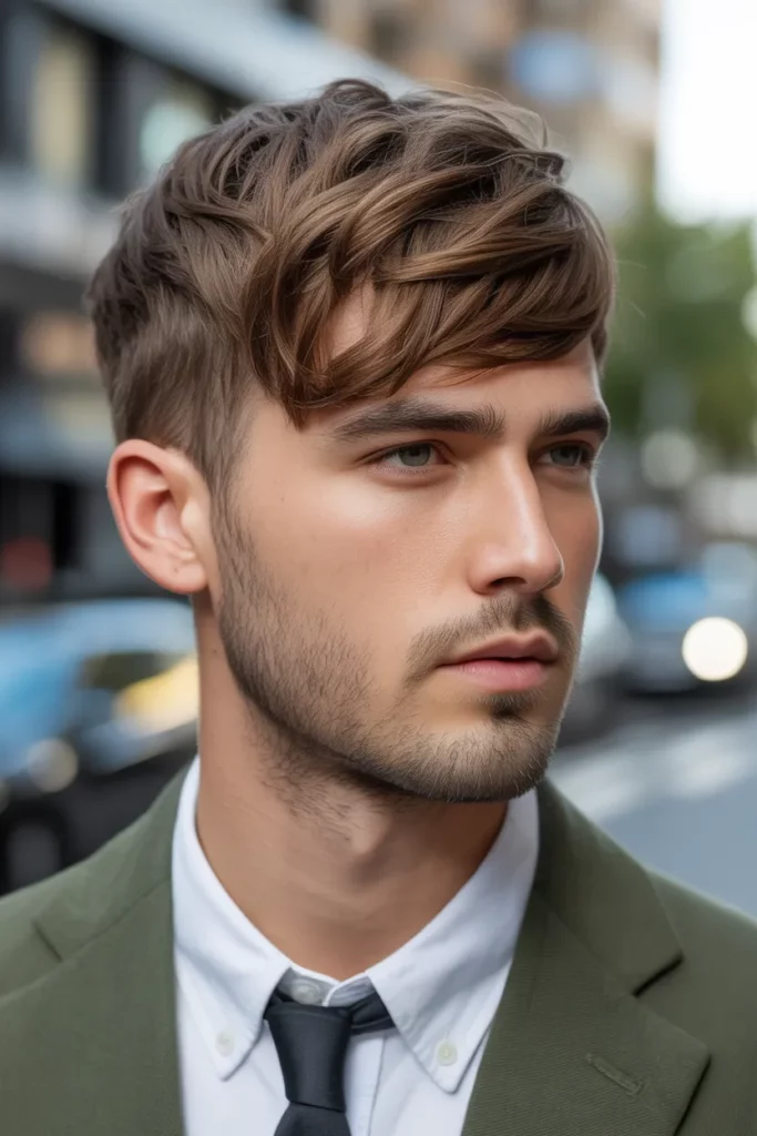 22. Side Swept Fringe