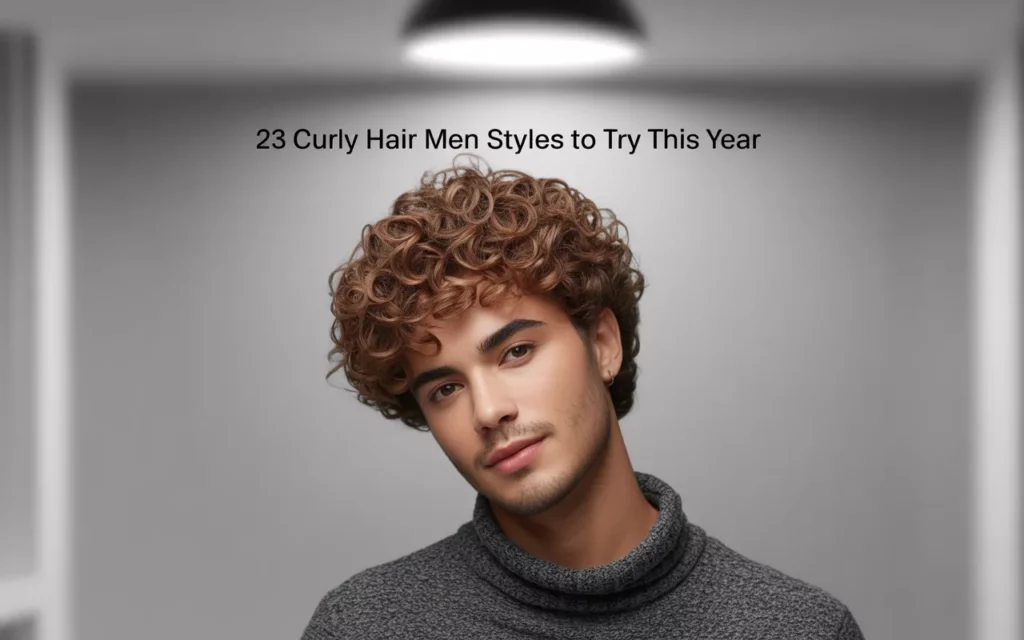 23 Curly Hair Men Styles to Try This Year