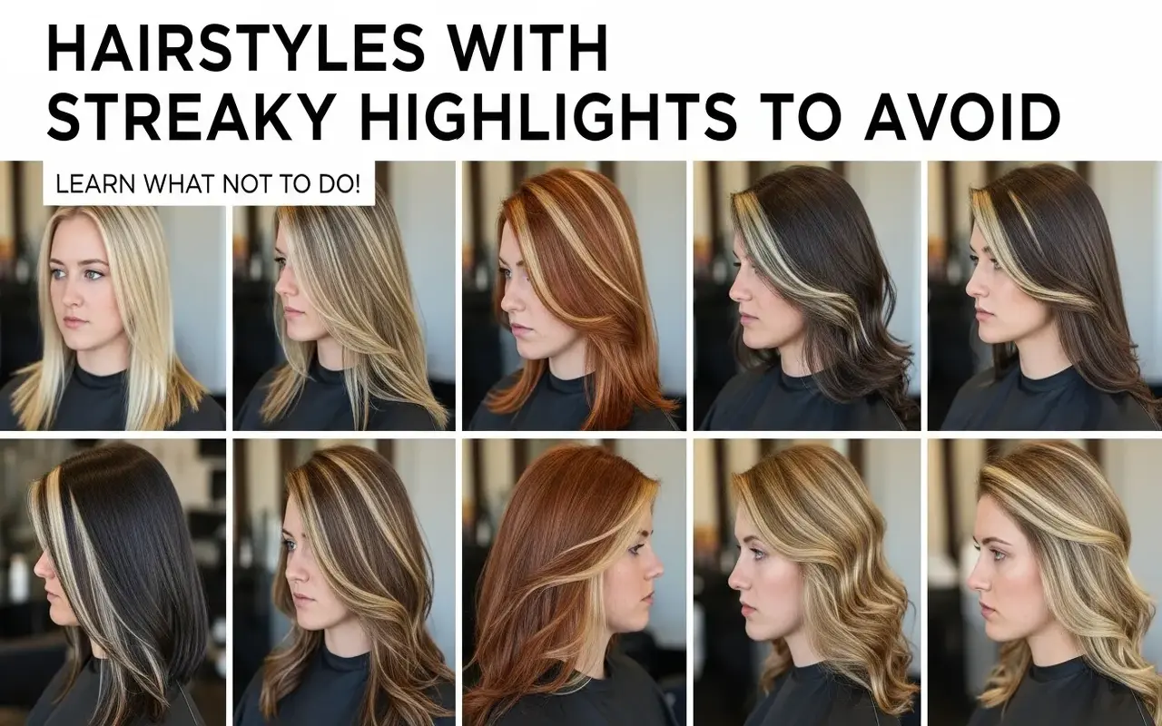 Hairstyles Streaky Highlights