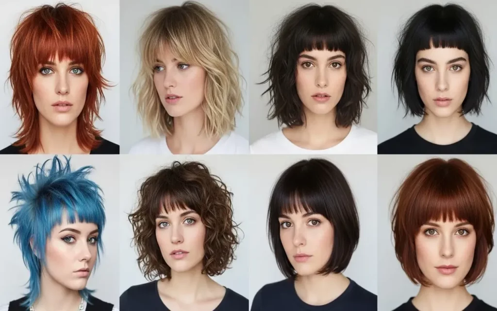 23 Short Shag with Bangs 2