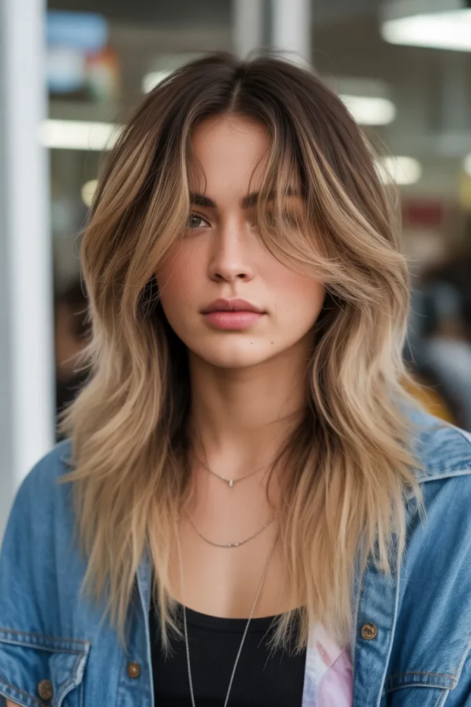 23. Long Shag with Ombre Ends