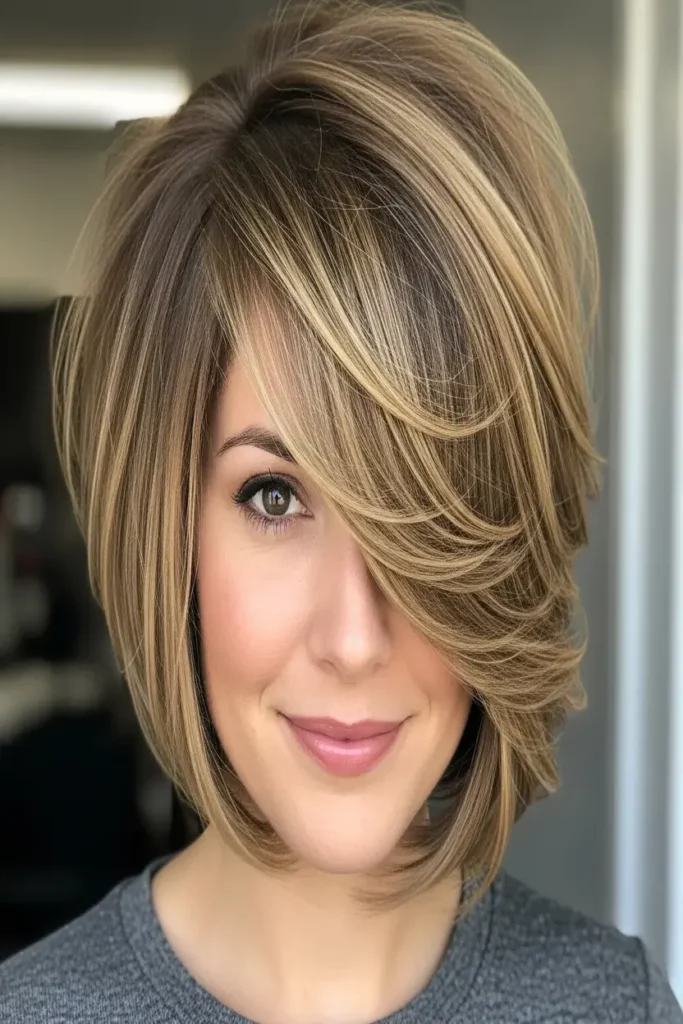 5. Asymmetrical Fluffy Bob 832x1248 1