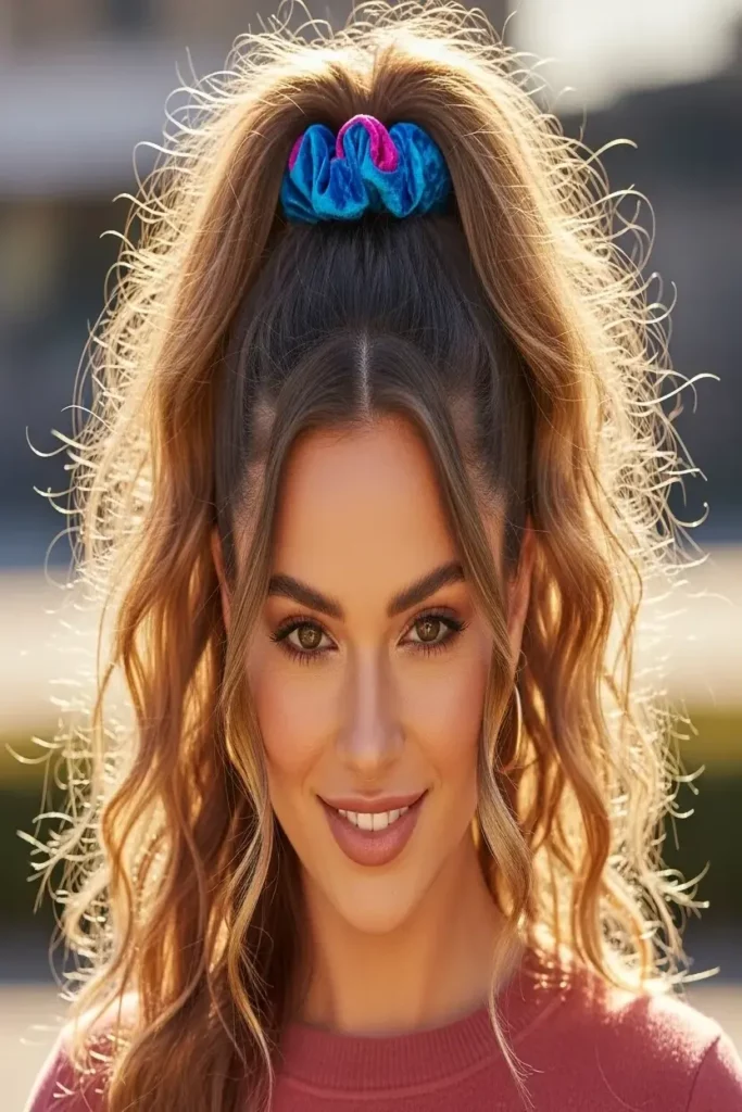 5. High Ponytail with Scrunchie 832x1248 1