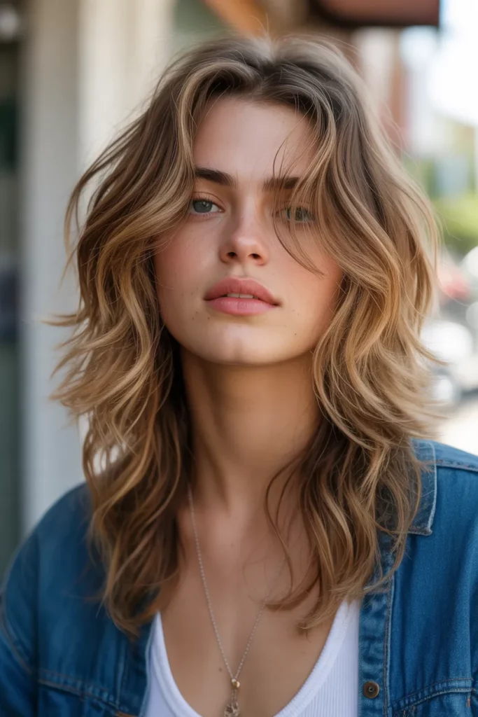 6. Boho Inspired Long Shag