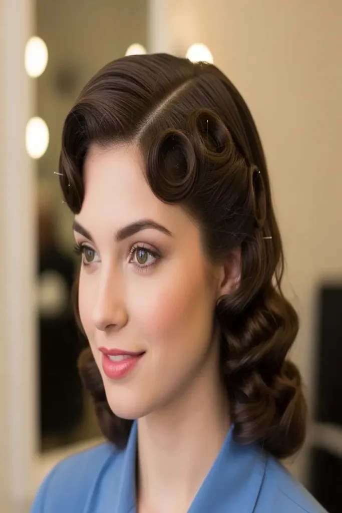 6. Pin Curls of the 1930s 40s 832x1248 1