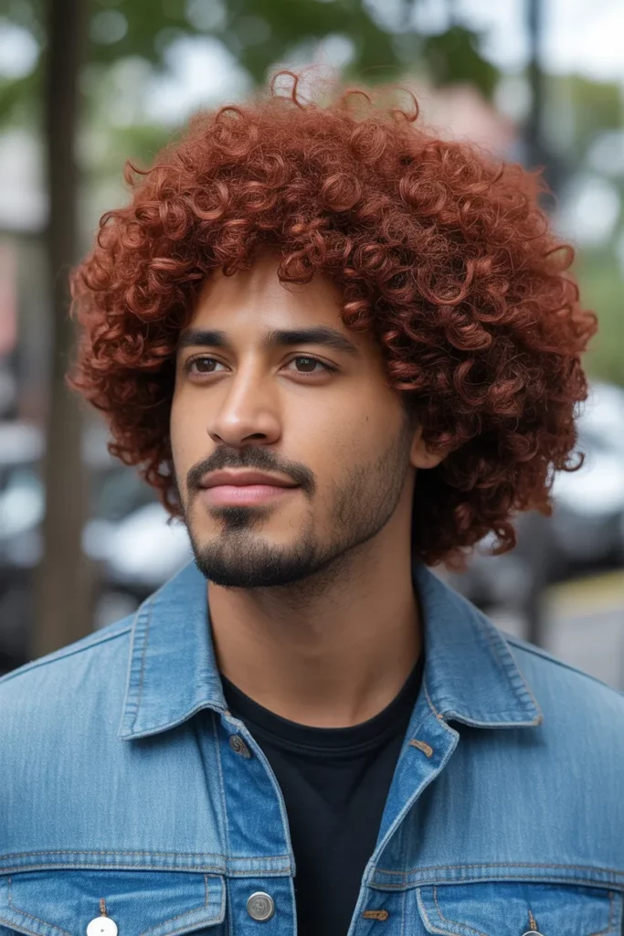 7. Curly Afro