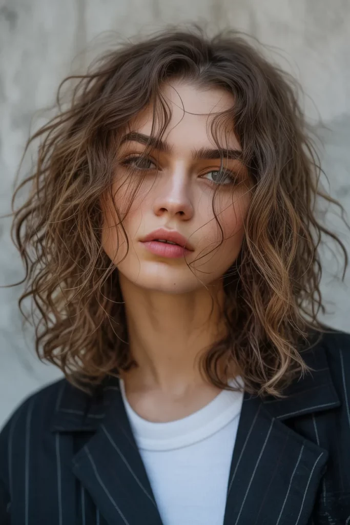 7. Wavy Grunge Hairstyle