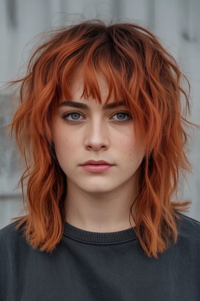 8. Grunge Hairstyles with Bangs