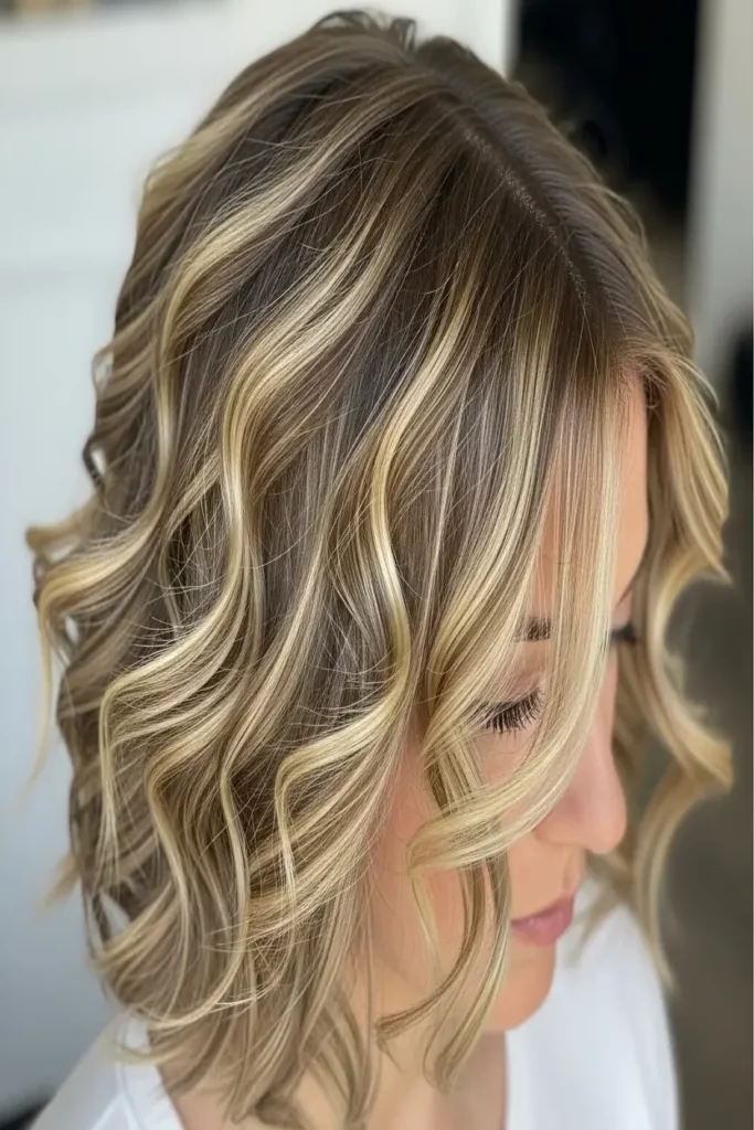 9. Blonde Streaks in Curly Hair 832x1248 1