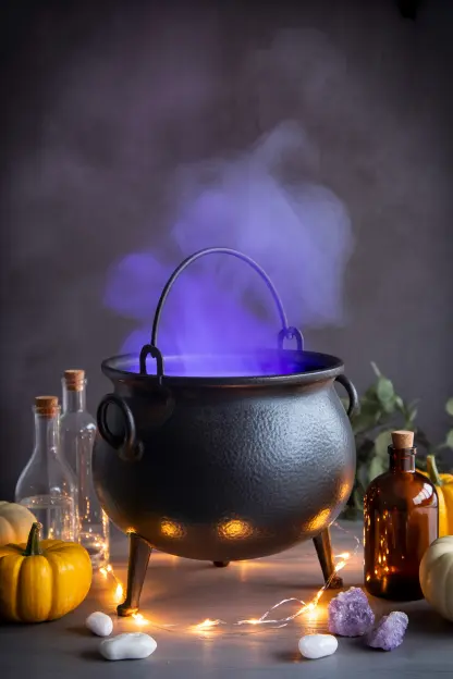Add a Cauldron Centerpiece