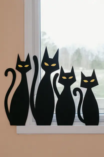 Black Cat Cutouts