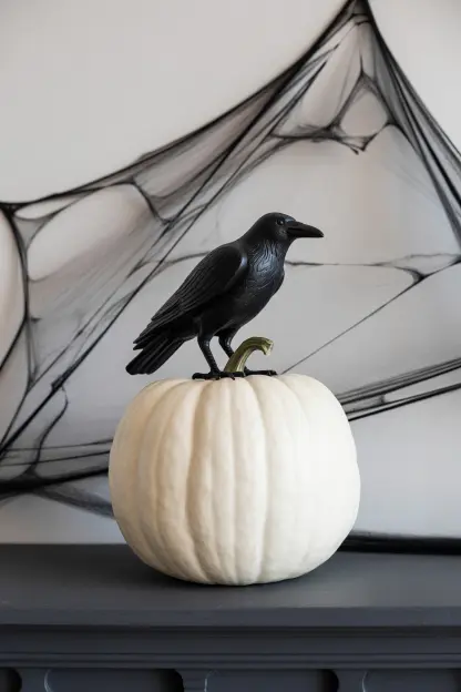 Black and White Pumpkins