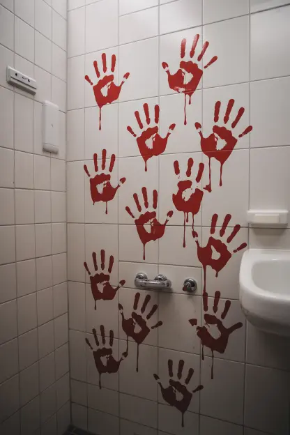 Bloody Handprints