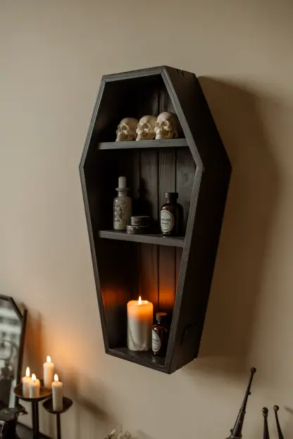 Coffin-Shaped Decor