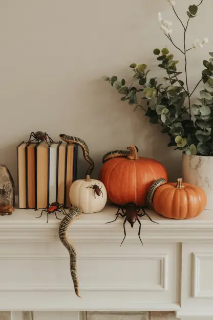 Creepy Crawly Mantel