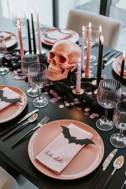 Creepy Cute Table Setup