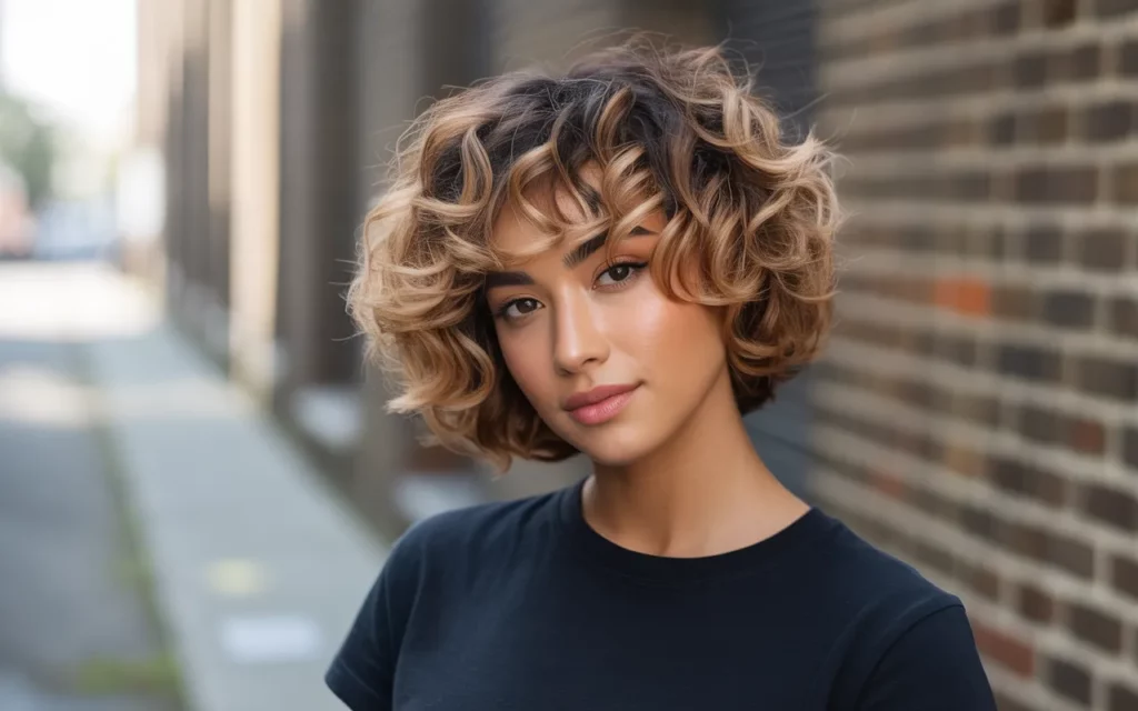 Curly Wolf Cut Ideas for Bold Fun Layers