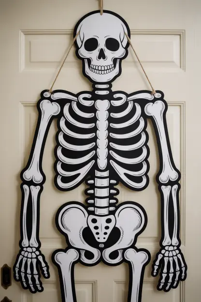 DIY Skeleton from Cardboard