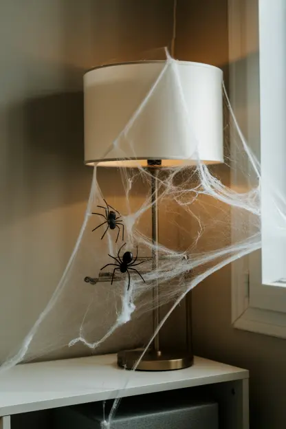 DIY Spider Webs