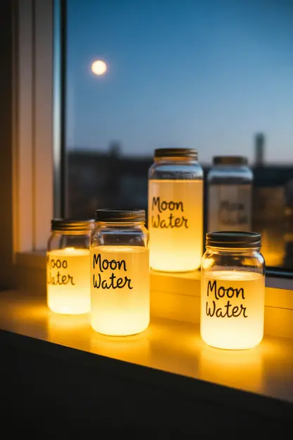 Display Moon Water Jars