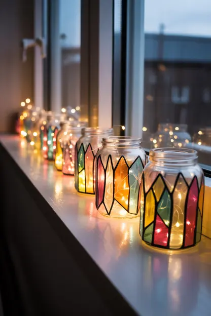 Fairy Light Jars
