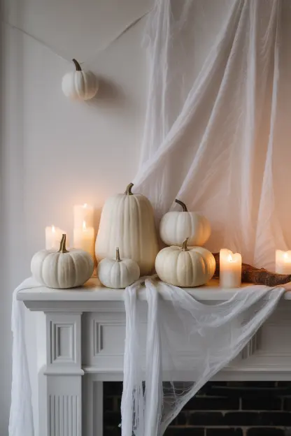 Ghostly White Mantel
