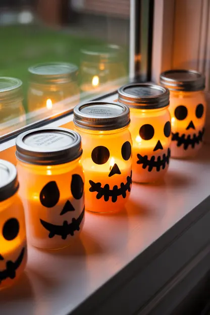 Glass Jar Lanterns