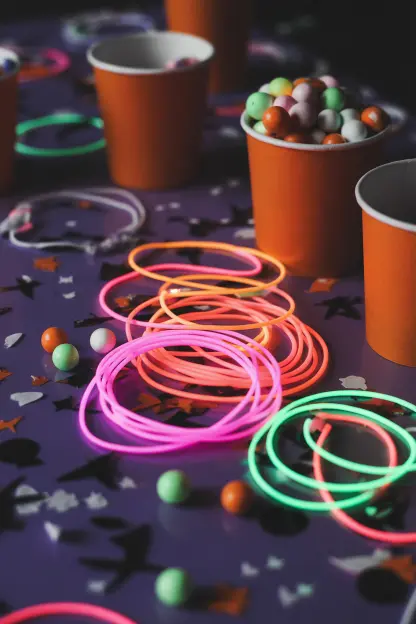 Glow Necklaces and Bracelets