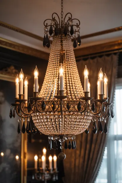 Gothic Chandelier Decor