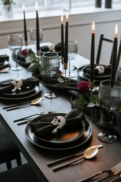Gothic Table Settings