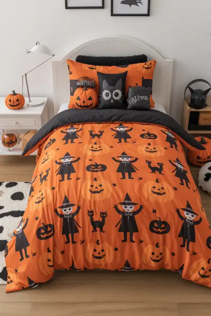 Halloween-Themed Bedding
