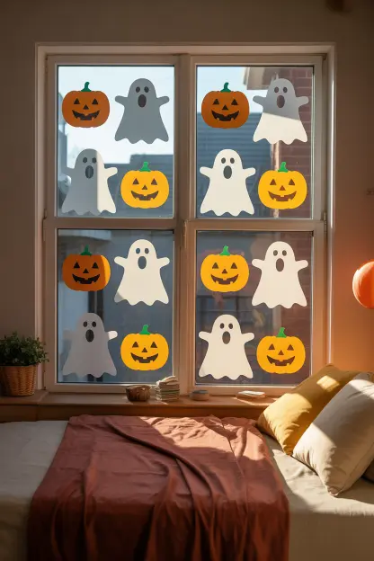 Halloween Window Clings