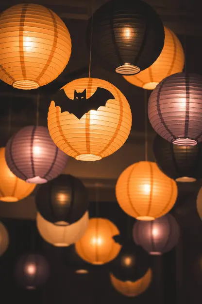 Hanging Paper Lanterns
