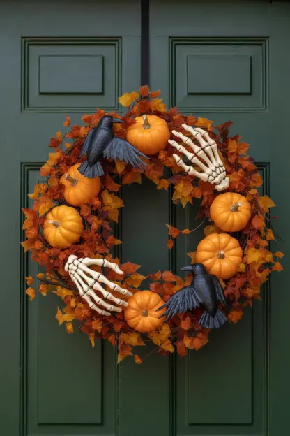 Haunted Harvest Wreath