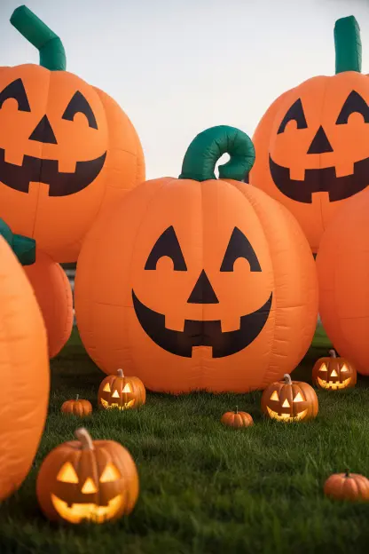Inflatable Pumpkins