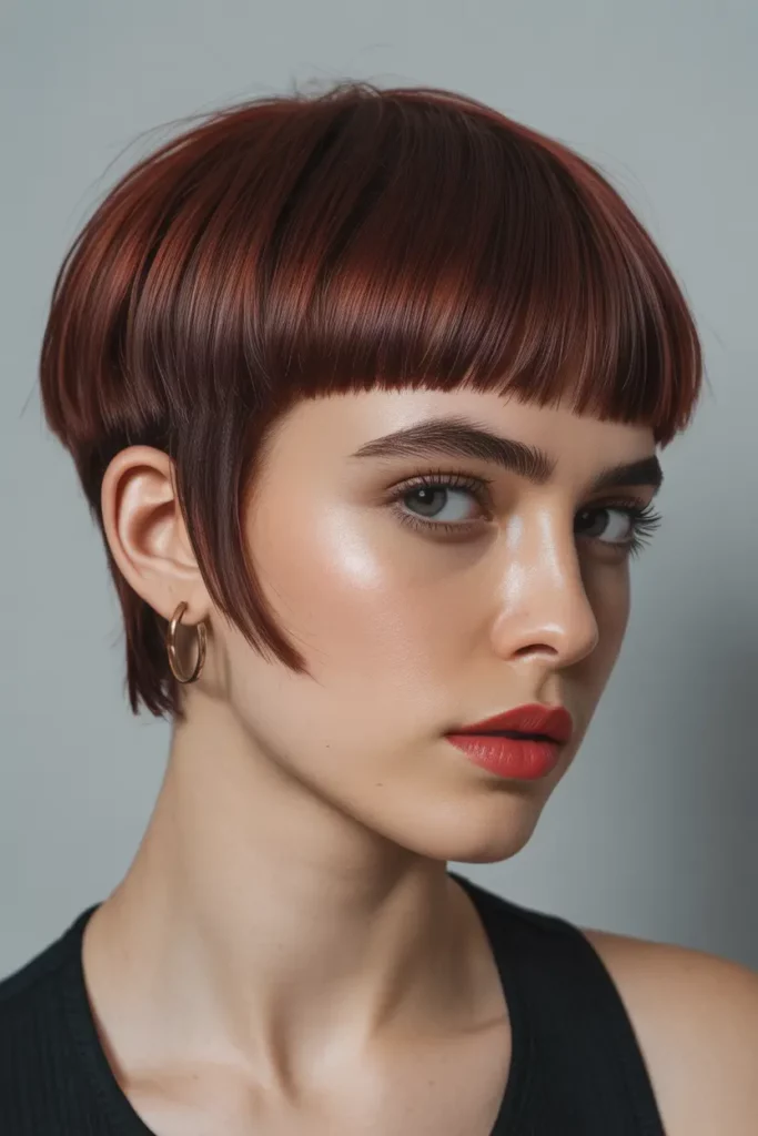 Kitty Cut with Blunt Ends