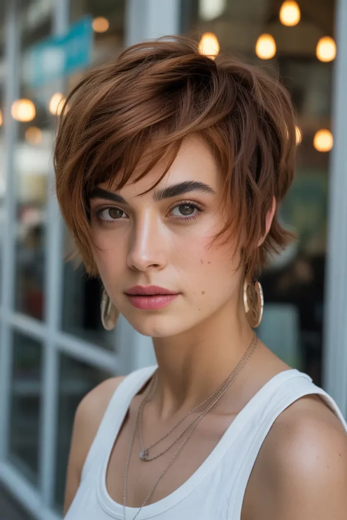 Kitty Cut with Choppy Layers