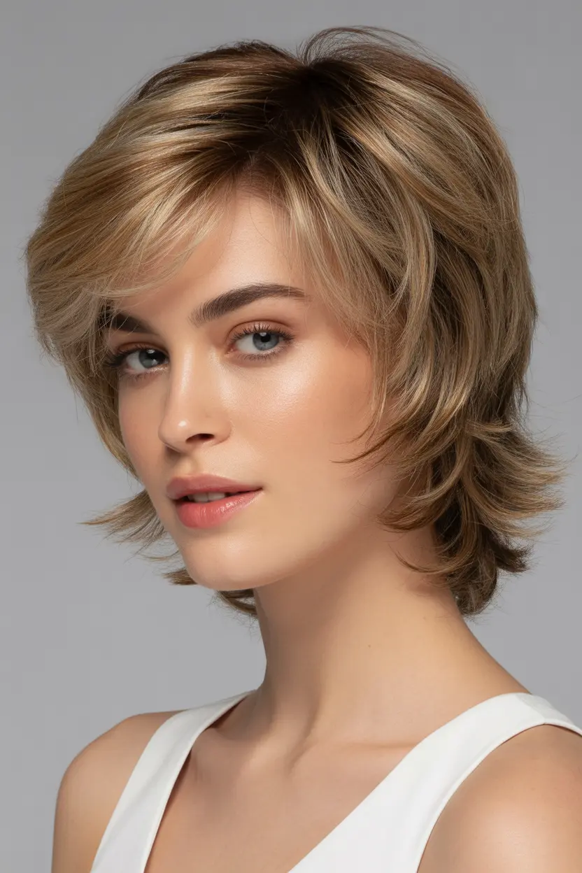 Kitty Cut with Feathered Layers