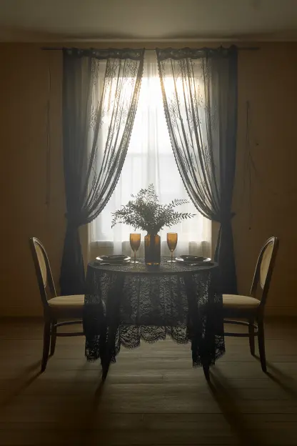 Lace Tablecloths and Curtains