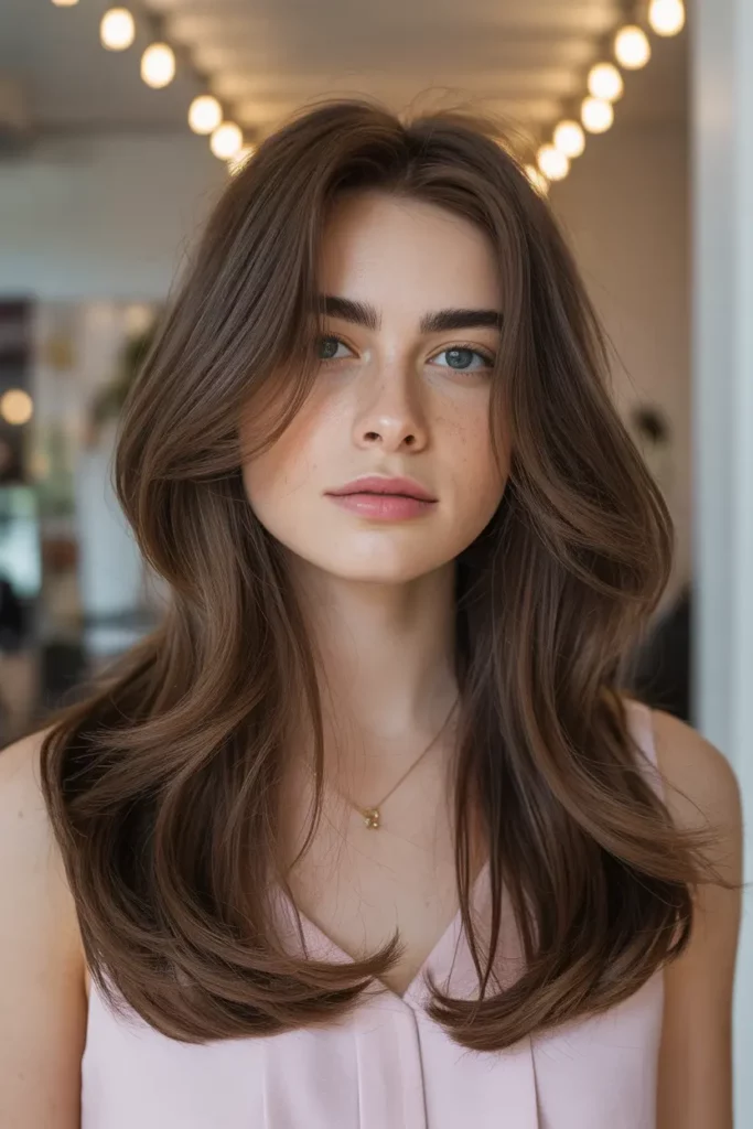 Long Kitty Cut with Subtle Layers