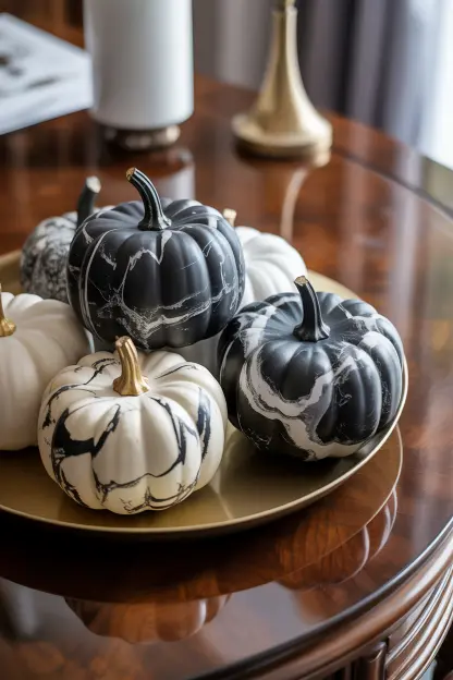 Marble Pumpkins