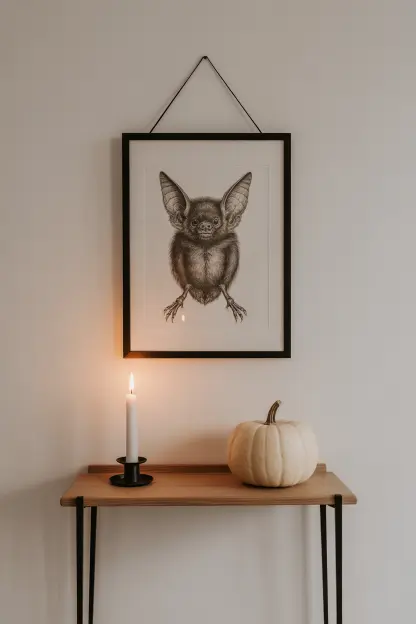 Minimal Halloween Art