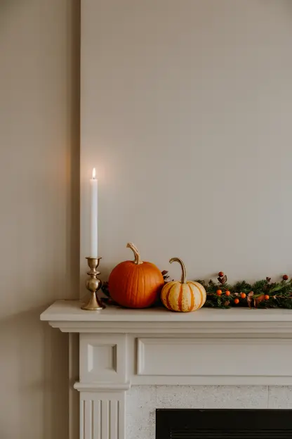 Minimalist Mantel Style
