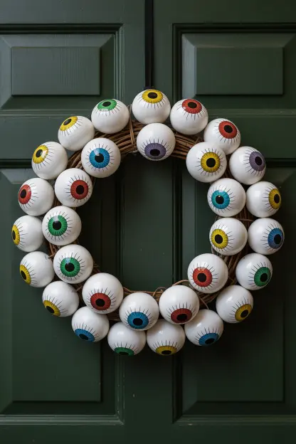 Monster Eye Wreath