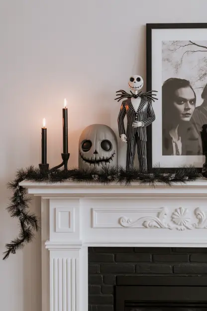 Movie-Inspired Mantel
