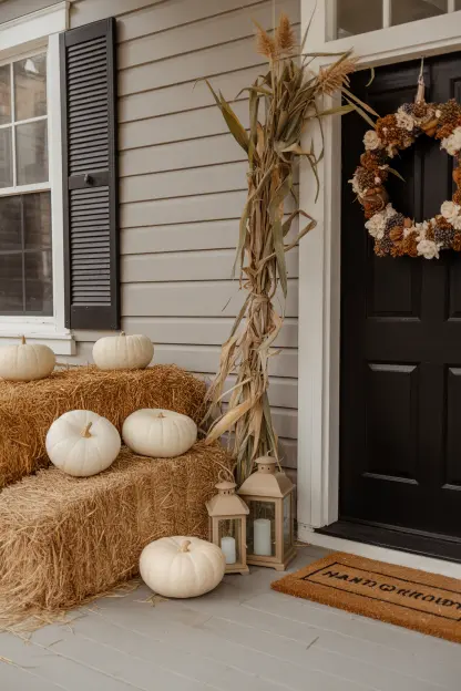 Neutral Porch Display