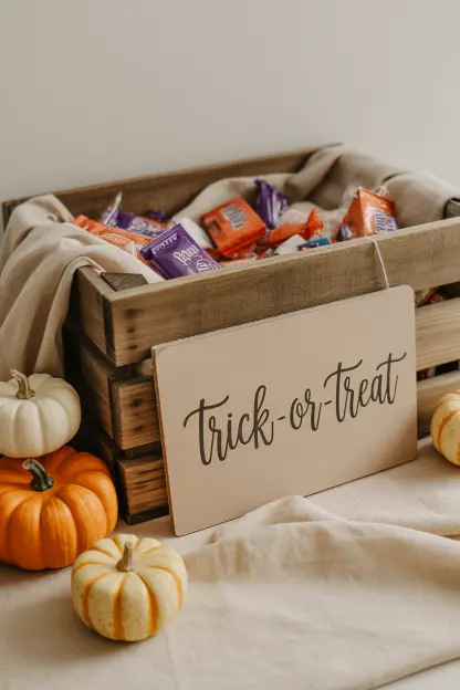 Neutral Trick-or-Treat Station