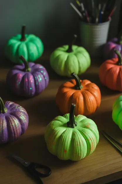 Paper Mache Pumpkins