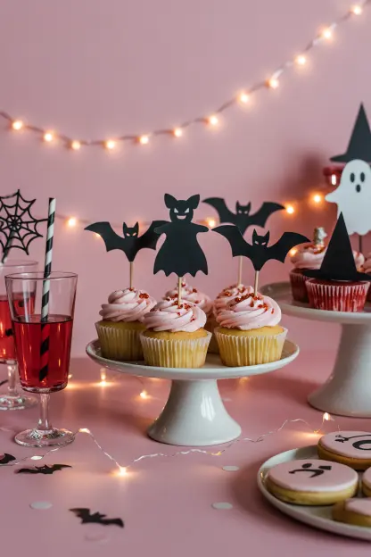 Pink Themed Dessert Table